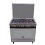 بوتجاز غاز كريازي، 5 شعلة، فضي - 8900S1