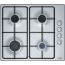 Bosch Gas Built-In Hob, 4 burners, Silver - PBP6C5B80O