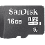 SanDisk MicroSDHC C4 Memory Card, 16GB - SDSDQM-016G-B35