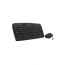 Logitech Wireless Keyboard and Mouse, Black - MK330