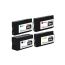 HP Set of Multicolor Ink Cartridges, Pack of 4 - 950XL  and 951XL