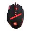 ماوس العاب سلكي ريدراجون، اسود واحمر - M801-RGB