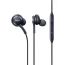 AKG In Ear Wired Earphone with Microphone, Black - EO-IG955BSEGWW
