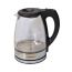 Sokany Glass Electric Kettle 1.7 Liters, Clear and Black - FY-788