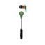 Skullcandy Inkd 2 In Ear Wired Earphone with Microphone, Black and Green - S2IKDY-102