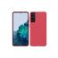 Nilkin Super forsted Shield Back Cover for Samsung Galaxy S21 - Bright Red