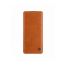 Nilkin Qin Leather Flip Cover for Honor 30 Pro and 30 Pro Plus - Brown