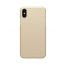 Nilkin Super forsted Shield Back Cover for iPhone X and Xs - Golden