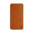 Nilkin Qin Flip Cover for iPhone 13 - Brown