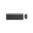 Logitech Slim Wireless Keyboard and Mouse Combo, Black - MK470