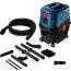 Bosch GAS 15 PS Professional Bagless Wet and Dry Vacuum Cleaner, 1100 Watt - Black and Blue