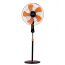 Arion Phantom Stand Fan, 18 Inch, Orange - FS-1810