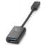HP USB-C to USB 3.0 Adapter, Black - P7Z56AA
