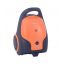 Panasonic Bagged Vacuum Cleaner, 1800 Watt, Black and Orange - MC-CG373
