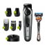 Braun Beard Trimmer with Gillette Fusion5 ProGlide Razor, Black/Grey - BT7240 