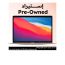 Apple MacBook Air A2337 Laptop, Apple M1 chip, 256GB SSD, 8GB RAM, 13.3 Inch, LCD IPS Display, 7 Cores GPU, macOS - Gold (Pre-Owned), Grade A, 6 Months Warranty