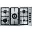 Indesit Gas Built-in Hob, 5 Burners, Silver- PIM 950 AST (GH) EX