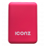 Iconz Power Bank, 10000mAh, 2 USB Ports, Red- IPBR10R