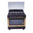 بوتجاز غاز بريميوم، 5 شعلات، اسود - PRM6090EB-GC-511-IDSF-P-EU-C