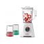 Moulinex Blendforce Countertop Blender with Attachments, 2 Liters, 600W, White - LM423125