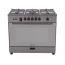 Fresh Free-standing Gas Stove, 5 Burners, Stainless Steel - FRCOFS1556