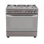 Royal Gas Cooker,  5 Burners, Stainless Steel- NL80ESSMV