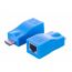موسع HDMI لشبكة Cat5e-6 - ازرق