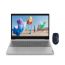 Laptop Lenovo-IdeaPad 3 15IML05, Intel Core i3-10110U, 15.6 Inch, 1TB, 4GB RAM, NVIDIA GeForce MX130 2GB, Dos, Grey with Logitech M90 wired mouse, 910-001793