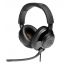 JBL Quantum 200 Over Ears Wired Gaming  Headphones with Microphone- Black