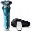 Philips Series 7000 Wet & Dry Electric Shaver For Men, Blue - S7370/12