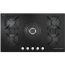 Ecomatic Built In Gas Hob, Crystal Black, 5 Burners, 90 cm - S917DC