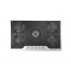 Ecomatic Crystal Gas Built-In Hob, 5 Burners, Black- S917IDC