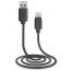 SBS Micro USB Charge and Data Transfer Cable, 1 Meter, Black - LTHL200