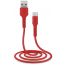 SBS Micro USB Charge and Data Transfer Cable, 1 Meter, Red - TECABLEMICROR