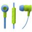 SBS Stereo In-ear Wired Earphones with Microphone, Green - TEPOPEARSETG
