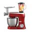 Black and White Stand Mixer, 1500 Watt - Red, 366c