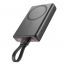 Joyroom Magnetic Power Bank, 10000mAh, Black - JR-PBM01