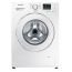 Samsung Front Loading Washing Machine, 8 KG, White - WF80F5E0W2W/AS
