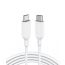 Anker Type-C to Type-C Cable, 3ft, White - A8852H21