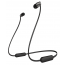 سماعة اذن لاسلكية سوني C310 بميكروفون، اسود - WI-C310/B