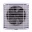 Tornado Bathroom Ventilating Fan, 25cm, Grey/Black - TVS-25BG