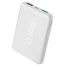 SBS Pocket Power Bank, 4000mAh, 2 Ports - White