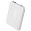 SBS Pocket Power Bank, 5000mAh, 2 Ports - White