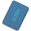 SBS Compact Power Bank, 4000mAh, 1 Port - Blue