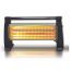 Zada Electric Heater, 3 Candles, 1800 Watt, Black - ZQH110