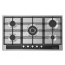 Tornado Built-in Gas Hob, 5 Burners, Stainless - GHV-M90CSU-BK