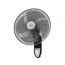 Tornado Wall Fan Without Remote Control, 18 Inch, Black - EPS-18