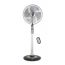 Toshiba Stand Fan with Remote Control, 16 Inch, Silver - EFS-85