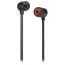 JBL Tune In-Ear Wireless Earphones with Microphone, Black - T110BT