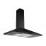 Turboline AirlinePlus90BK Built-In Pyramid Hood, 90cm -Black